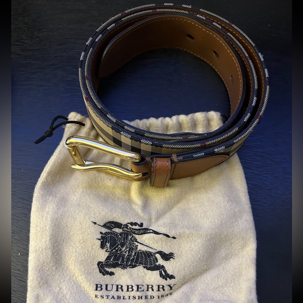Burberry Mens Belt